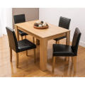 Cadeira de mesa de jantar de madeira